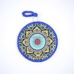 A heat-resistant Moroccan ceramic placemat or a beautiful Moroccan decoration