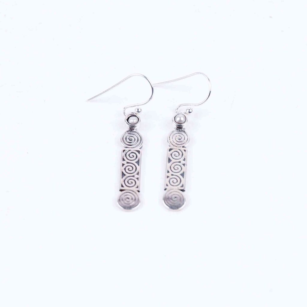 Silver_Double_Spiral_Earrings_Moroccan