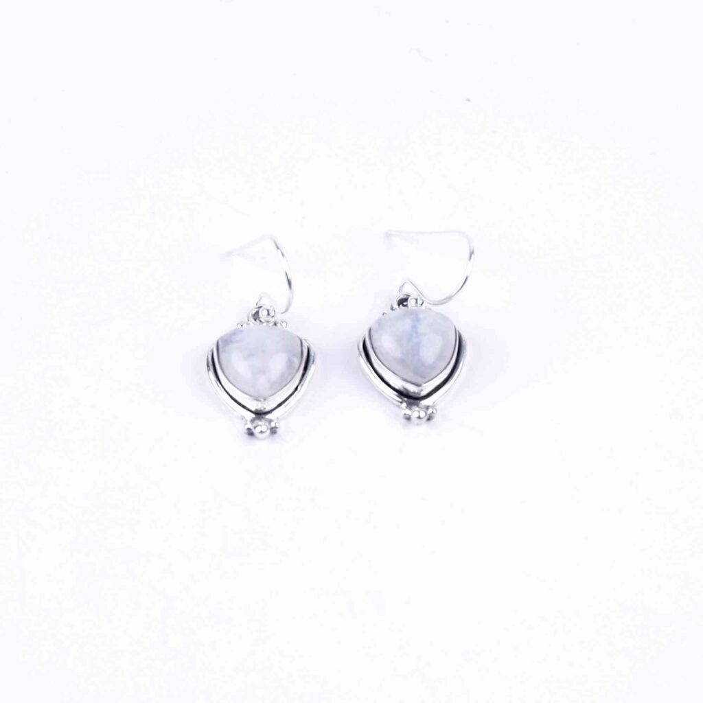Silver_Earring_Moonstone_Oval