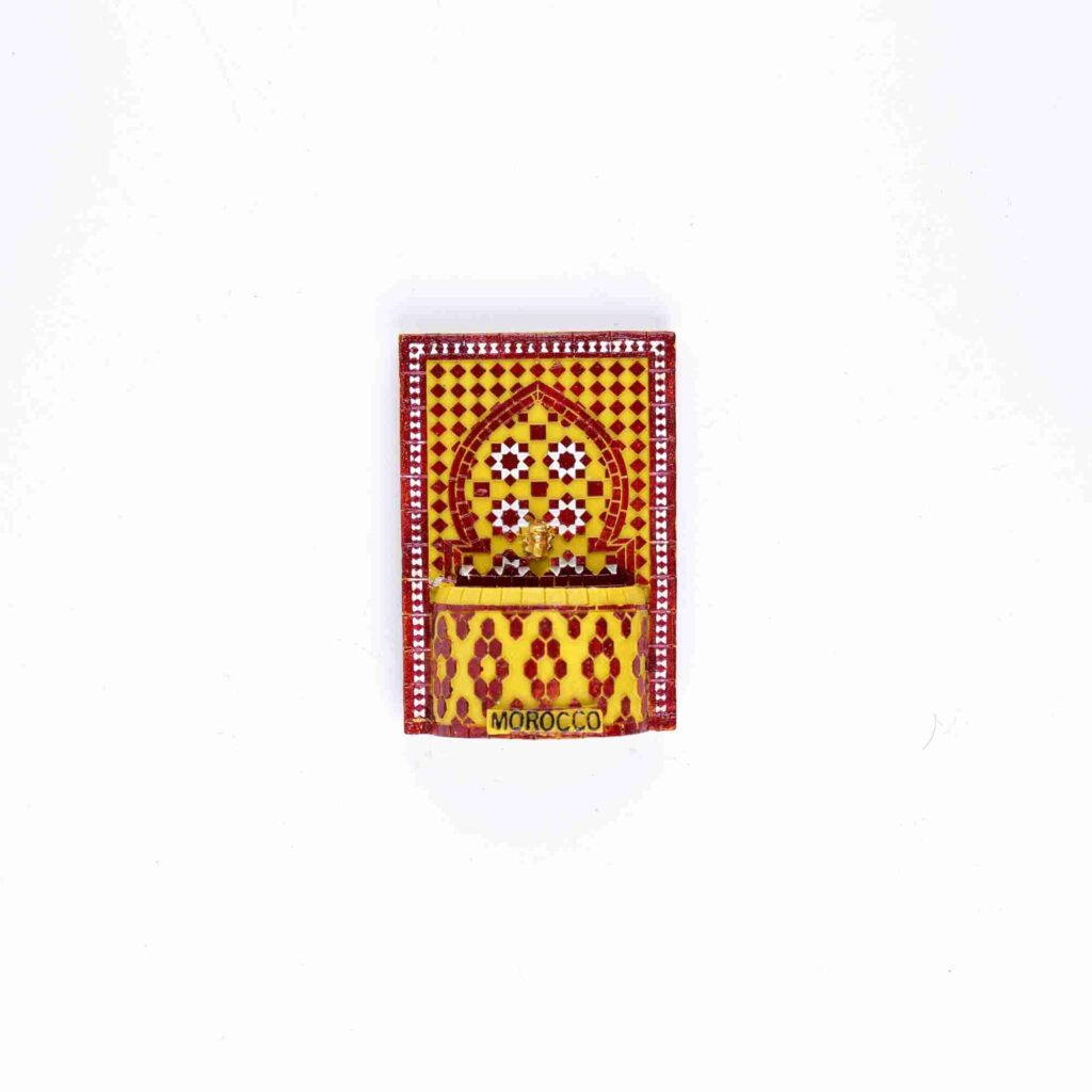 Fountain-Morocco-Pattern-Fridge-Magnet