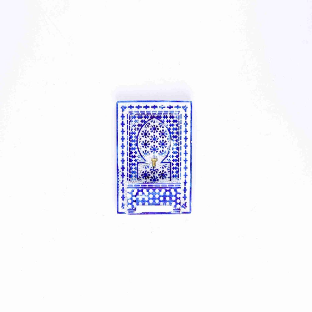 Fountain-Morocco-Pattern-Fridge-Magnet