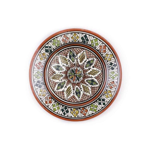 Moroccan ceramic dish