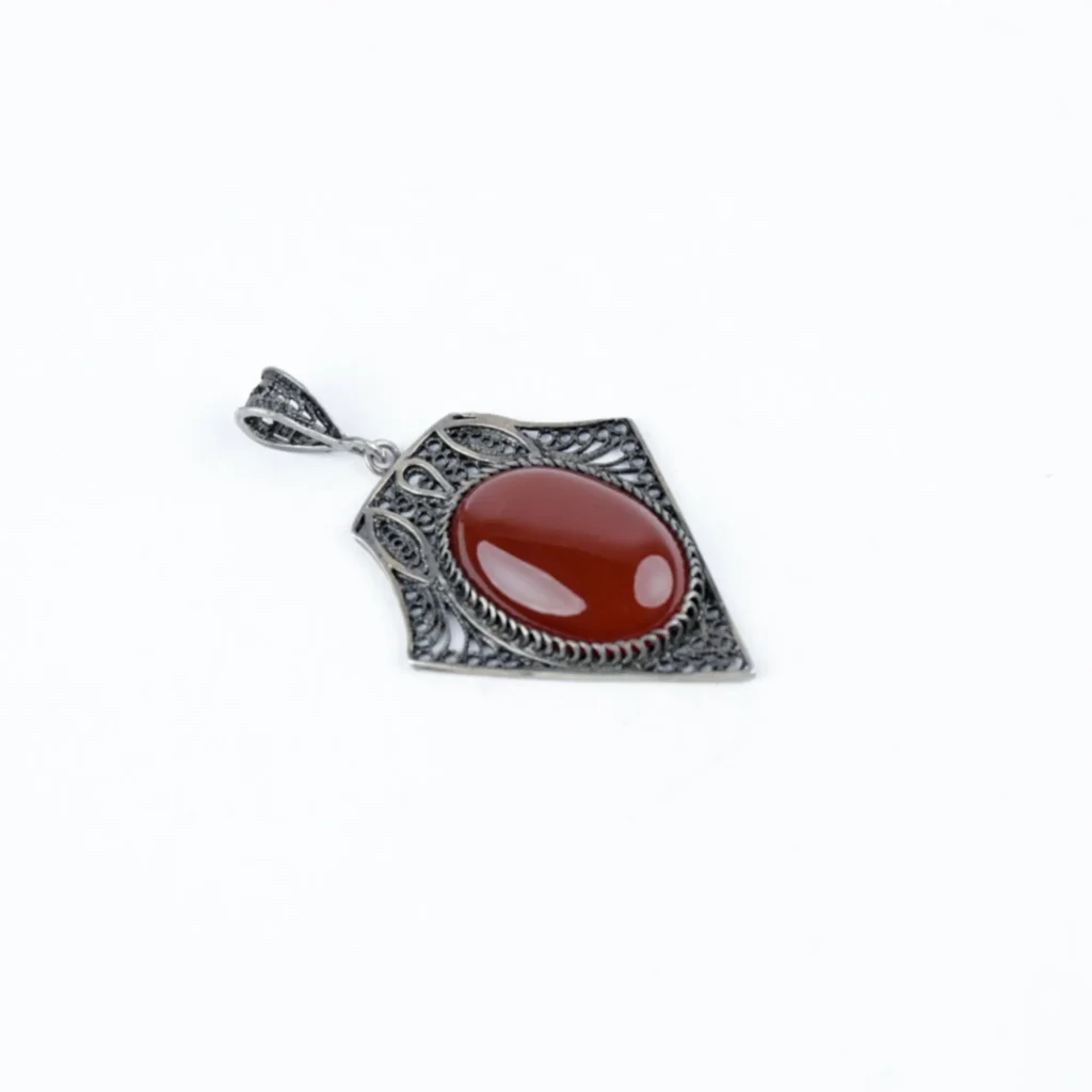 Carnelian-Gemstone-Pendant