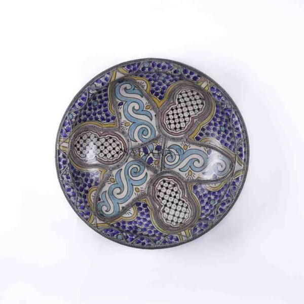 Moroccan ceramic dish