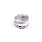 Moroccan Ring, Bali Ring Simple Rings Sterling Silver Sizes Band New 925 Polished Wide Style