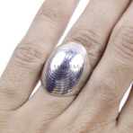 Moroccan Ring, Ring Spiral Silver Sterling 925 Size Band Jewelry Swirl Solid Design Swirled