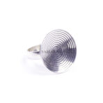 Moroccan Ring, Ring Spiral Silver Sterling 925 Size Band Jewelry Swirl Solid Design Swirled