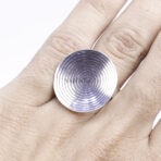 Moroccan Ring, Ring Spiral Silver Sterling 925 Size Band Jewelry Swirl Solid Design Swirled