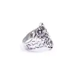 Moroccan Ring, 925 Sterling Silver Vintage Wicker Ring