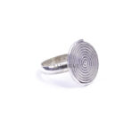 Moroccan Ring, Ring Spiral Silver Sterling 925 Size Band Jewelry Swirl Solid Design Swirled