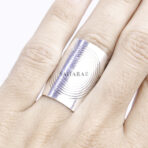 Moroccan Ring, Ring Spiral Silver Sterling 925 Size Band Jewelry Swirl Solid Design Swirled