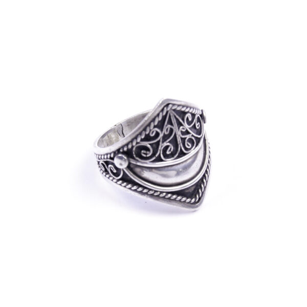 Moroccan Ring, Bali Ring Simple Rings Sterling Silver Sizes Band New 925 Polished Wide Style