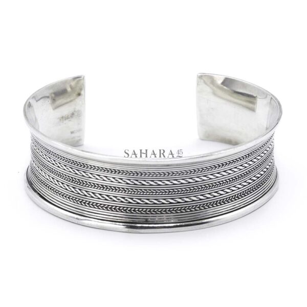 Moroccan Bracelet Sterling Silver 925 Cuff, Cuff Bracelet, Bracelet Adjustable