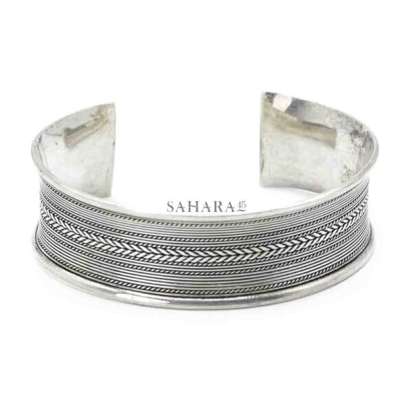 Moroccan Bracelet Sterling Silver 925 Cuff, Cuff Bracelet, Bracelet Adjustable