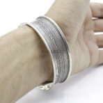 Moroccan Bracelet Sterling Silver 925 Cuff, Cuff Bracelet, Bracelet Adjustable