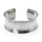 Moroccan Bracelet Sterling Silver Hammered Cuff, Bracelet Cuff Handmade Bracelet