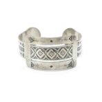 Moroccan Bracelet Engraved Sterling Silver Cuff, Bracelet Cuff Handmade Bracelet