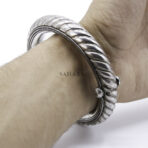 Moroccan Bracelet Silver Vintage Bangles, Tuareg Bracelet Handmade Bracelet