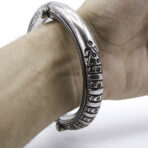 Moroccan Bracelet Silver Vintage Bangles, Tuareg Bracelet Handmade Bracelet