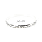 Moroccan Bracelet Engraved Sterling Silver Bangle, Handmade Bracelet Bangle