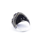 Turkish Ring Sapphire Ladies Ring, Handmade Women's Ring, Ottoman Women Ring, 925 Sterling Silver
