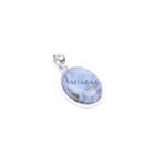 Natural Blue Copper Turquoise Pendant, 925 Sterling Silver, Gemstone Pendant, Handmade Pendant