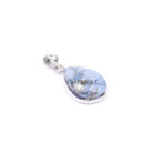 Natural Blue Copper Turquoise Pendant, 925 Sterling Silver, Gemstone Pendant, Handmade Pendant