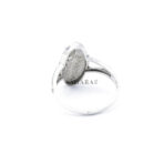 925 Sterling Silver Moroccan Ring Vintage Real Turquoise Gemstone Ring