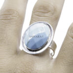Turquoise Ring, Oval Gemstone Ring, Moroccan Tribal Jewelry, Handmade Turquoise Jewelry, 925 Sterling Silver 