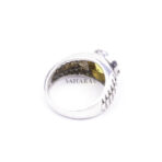 Citrine Gemstone Solitaire Ring Antique Ethnic Tribal Moroccan Ring 925 Sterling Silver
