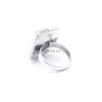 Angel Aura Quartz Gemstone Octagon Ring, Handmade Ring, Ring for Women, Bohemian Ring, 925 Sterling Silver