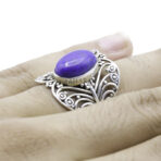 Lapis lazuli Ring Gemstone Ring, Moroccan Tribal Jewelry, Lapis Lazuli Jewelry, Handmade Ring, 925 Sterling Silver