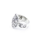 Vintage Ornate Swirl Ring, Moroccan Ring, 925 Sterling Silver