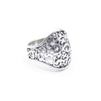 Vintage Ornate Swirl Ring, Moroccan Ring, 925 Sterling Silver