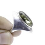 Green Amber ring, multi-color amber ring, amber handcrafted ring, Artisan Jewelry, 925 Sterling Silver