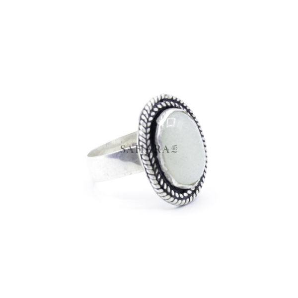 Lemon Chrysoprase Ring, Natural Gemstone Ring, Natural Gemstone Ring, Handmade Ring, Artisan Jewelry, 925 Sterling Silver