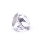 Natural Howlite Gemstone Ring, Natural Howlite Gemstone, Handmade Ring, 925 Sterling Silver