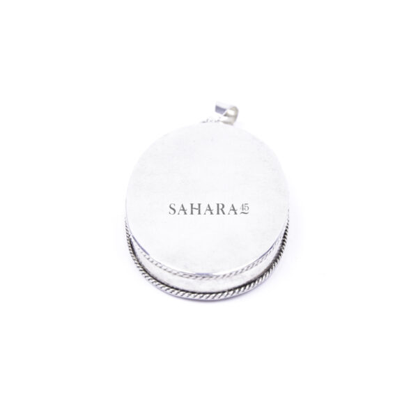Oval Locket Charms Pendant, Oval Locket, Silver Oval Locket Pendant, Locket Charms, 925 Sterling Silver 1