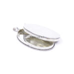 Oval Locket Charms Pendant, Oval Locket, Silver Oval Locket Pendant, Locket Charms, 925 Sterling Silver 1