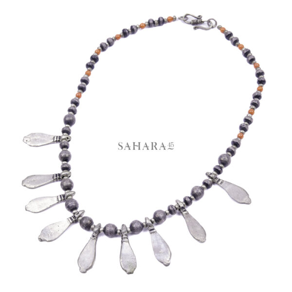 Moroccan Necklace, Traditional Jewelry Handmade Tuareg Necklace Vintage Necklace