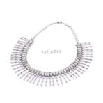 Moroccan Necklace Silver African Tribal, Moroccan Jewelry Tuareg, Antique Berber Handmade