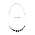Black Onyx Necklace, 925 Sterling Silver Handmade Jewelry, Statement Necklace, Natural Crystal Stone