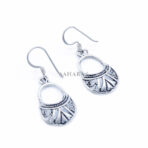 Amazigh Earring, Handmade Earring Silver, African Tuareg, Moroccan Style Earrings, Filigree Dangle Jewelry