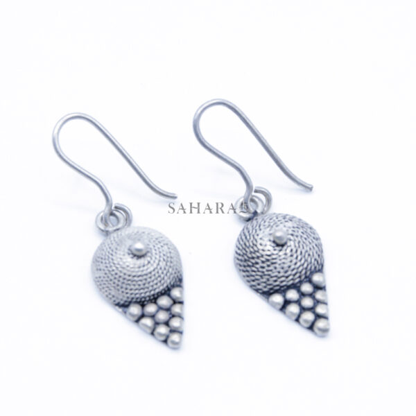 Amazigh Earring, Handmade Earring Silver, African Tuareg, Moroccan Style Earrings, Filigree Dangle Jewelry