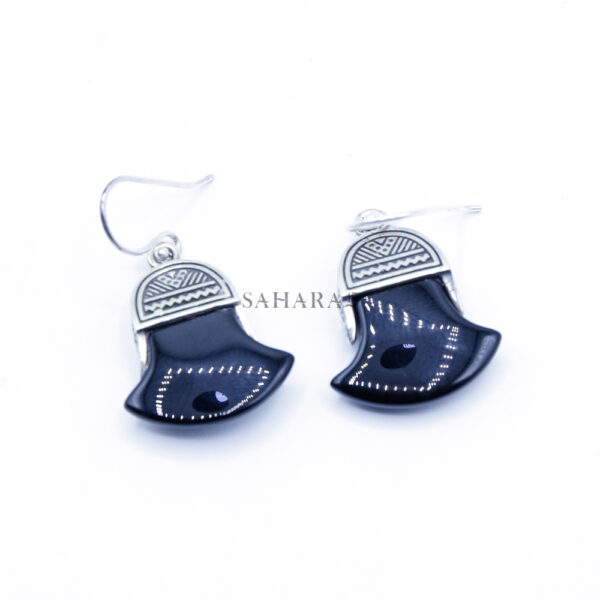 Handmade Earring Silver, African Tuareg Style Earrings Jewelry Niger Artisan Filigree Dangle Jewelry