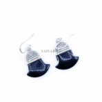 Handmade Earring Silver, African Tuareg Style Earrings Jewelry Niger Artisan Filigree Dangle Jewelry