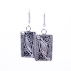 Amazigh Earring, Handmade Earring Silver, African Tuareg, Moroccan Style Earrings, Filigree Dangle Jewelry