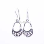 Amazigh Earring, Handmade Earring Silver, African Tuareg, Moroccan Style Earrings, Filigree Dangle Jewelry