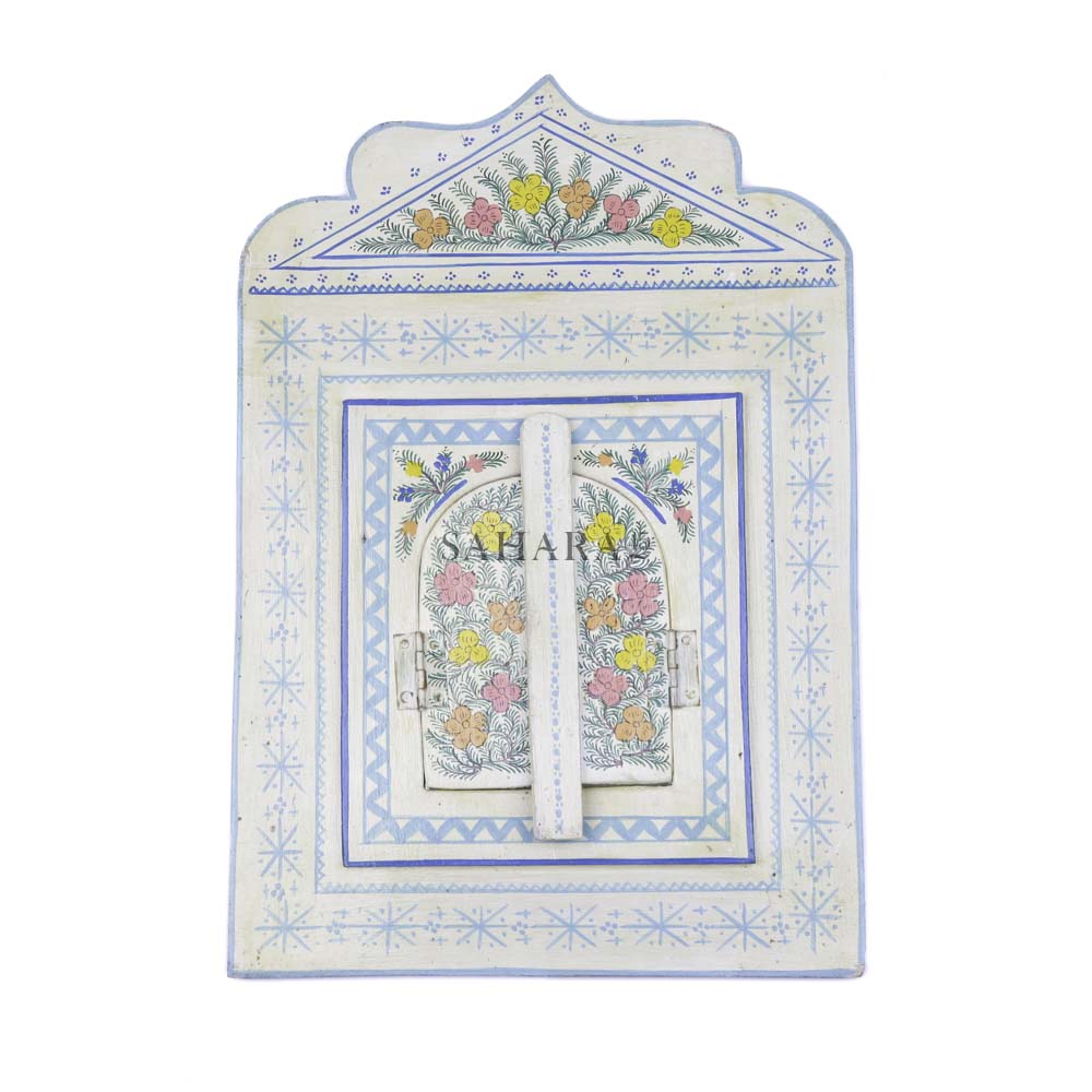 Moroccan Vintage Handmade Wall Mirror, Wood Wall Mirror, Moroccan Mirror