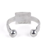 Tuareg Large Aluminum Anklet or Bracelet with Knobs Mali, Tuareg Bracelet, Tuareg Anklet, African Anklet, Khal-khal Sharawi, Khal-khal Sahra